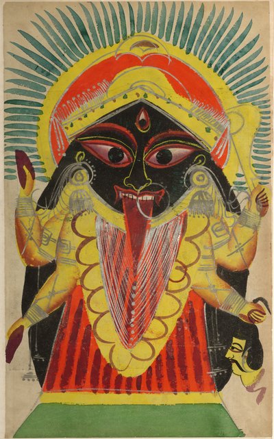 Die Göttin Kali von Unknown artist