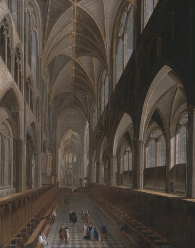 Das Innere der Westminster Abbey von Unknown artist