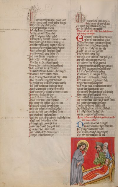 Die Auferweckung der Tochter des Jairus von Unknown artist