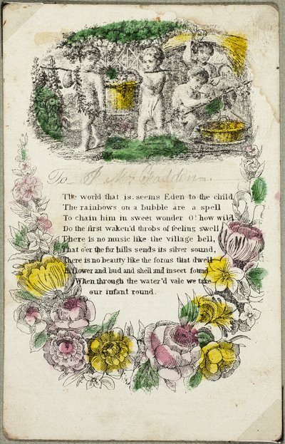 Die Welt, die ist (Valentinstag) von Unknown artist