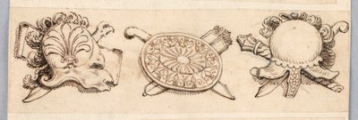 Drei Trophäen von Unknown artist