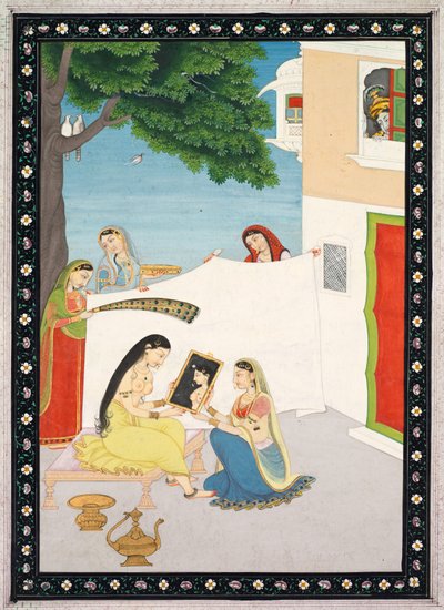 Toilette von Radha von Unknown artist