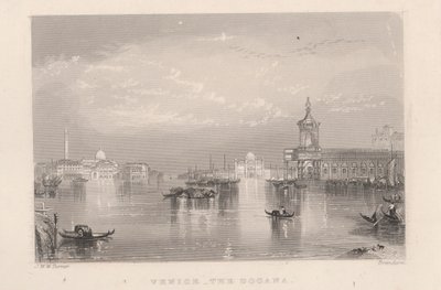Venedig - die Dogana von Unknown artist