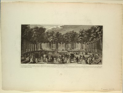 Versailles, Gärten, Wassertheater von Unknown artist