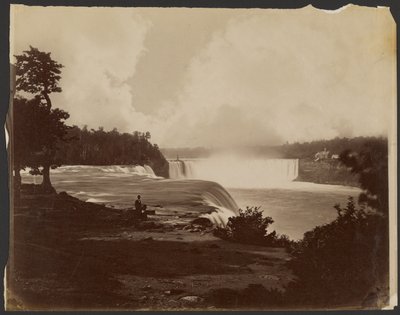 [Ansicht der Niagarafälle] von Unknown artist