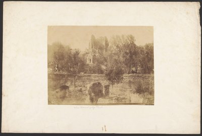 [Villa Adriana bei Tivoli] von Unknown artist