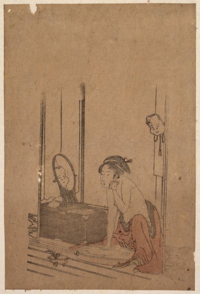 Badende Frau von Unknown artist