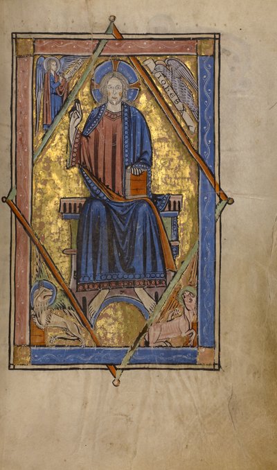 Christus in Majestät von Unknown artist/maker