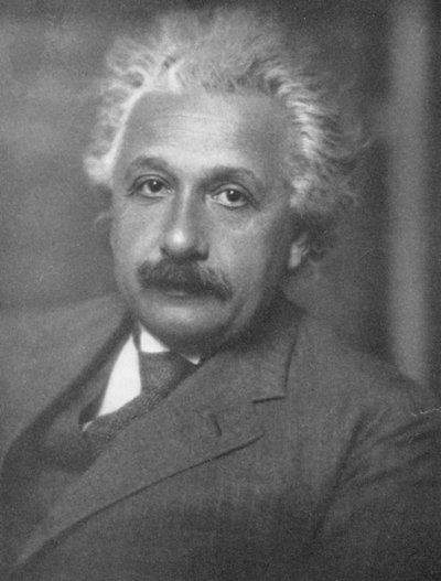 Albert Einstein von Unknown photographer