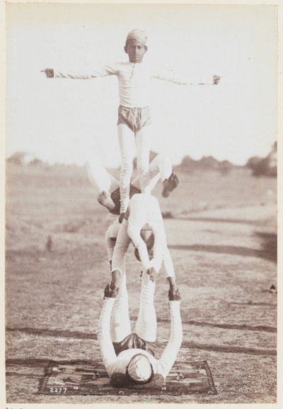 Turnübungen im Übungslager, Delhi von Unknown photographer