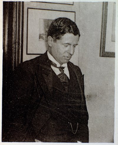 Porträt von Alberic Magnard (s/w Foto) von Unknown photographer
