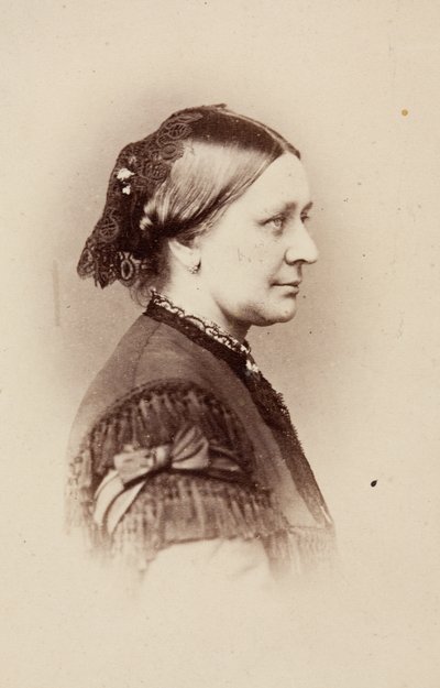 Porträt von Clara Schumann von Unknown photographer