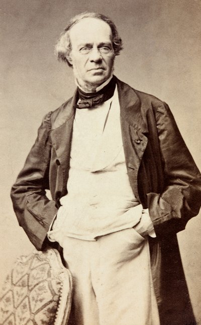 Porträt von Jacques-François-Fromental-Élie Halévy von Unknown photographer