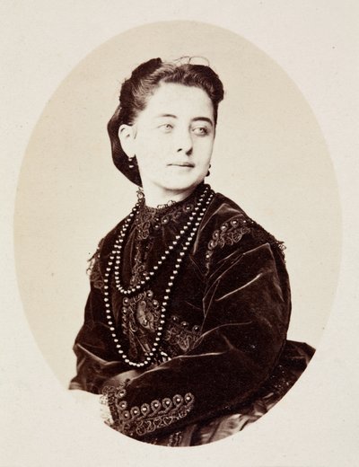 Porträt von Pauline Lucca von Unknown photographer