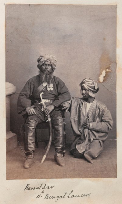 Rissaldar der 11. Bengal Lancers von Unknown photographer