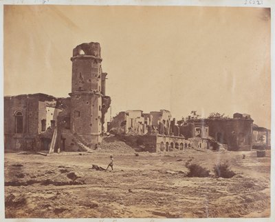 Die Rückseite der Residenz von Unknown photographer