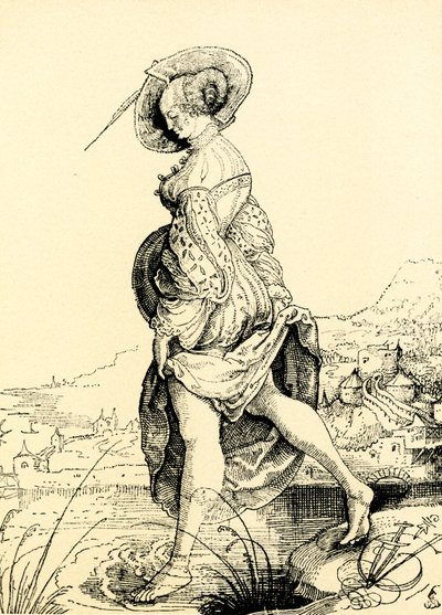 Marketenderin von Urs Graf
