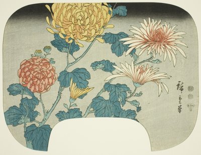 Chrysanthemen von Utagawa Hiroshige