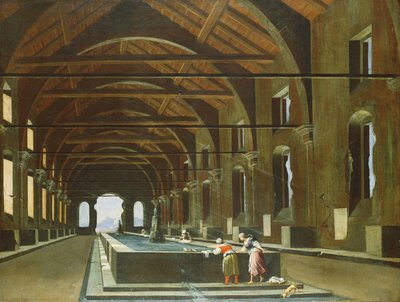 Frauen beim Wäschewaschen von V. and Cerquozzi, M. Codazzi