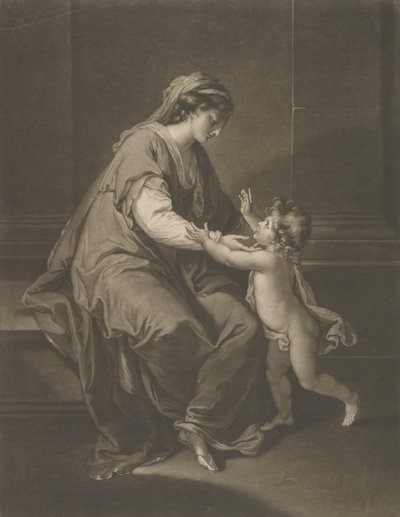 Madonna und Kind von Valentine Green