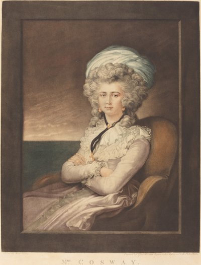 Maria Cecilia Louisa Cosway von Valentine Green after Maria Cosway