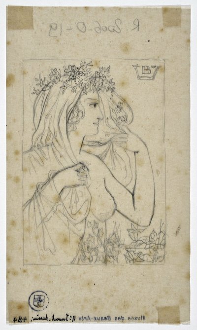 Frauenprofil von Valère Bernard