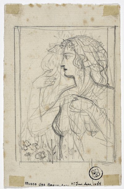 Frauenprofil von Valère Bernard