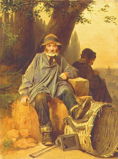 Der Pariser Lumpensammler von Vasili Grigorevich Perov