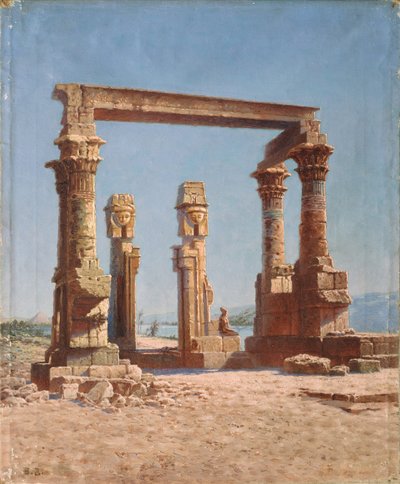 Eine ägyptische Tempelruine von Vasili Vasilievich Vereshchagin