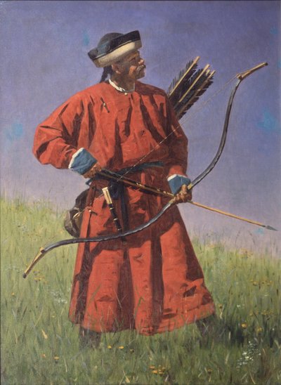 Bucharischer Soldat Sarbaz von Vasili Vasilievich Vereshchagin