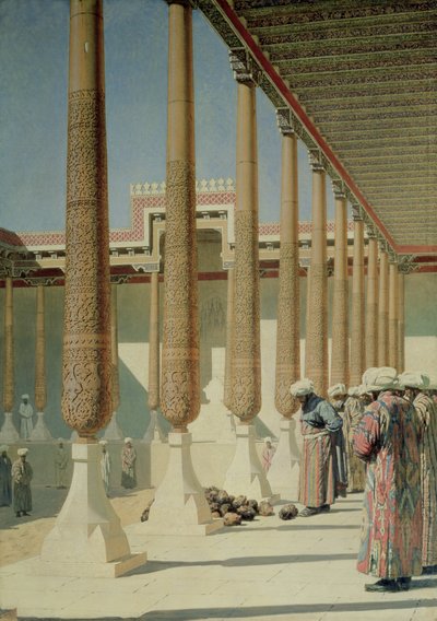 Ausstellung von Trophäen von Vasili Vasilievich Vereshchagin