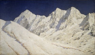 Indien. Schnee auf dem Himalaya, 1874-1876 von Vasili Vasilievich Vereshchagin