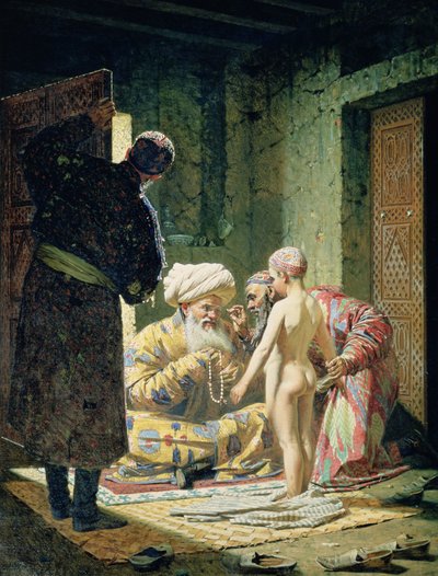 Verkauf eines Kindersklaven von Vasili Vasilievich Vereshchagin