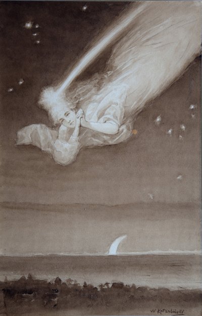 Sternschnuppe, 1910er Jahre von Vasilii Kotarbinsky