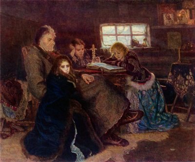 Menshikov in Berezovo, 1883, 1965 von Vasily Surikov