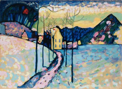 Winterlandschaft, 1909 von Wassily Kandinsky
