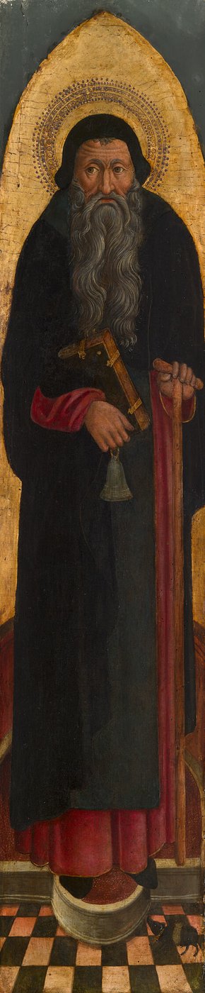 Heiliger Antonius Abt von einem Augustineraltar von Venetian
