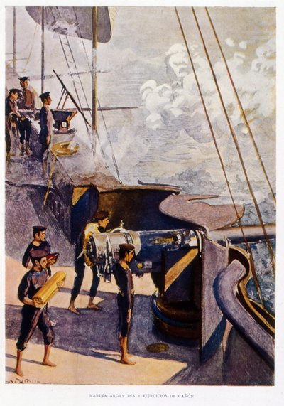 Argentinische Marine im Training von Vicente Blasco Ibanez