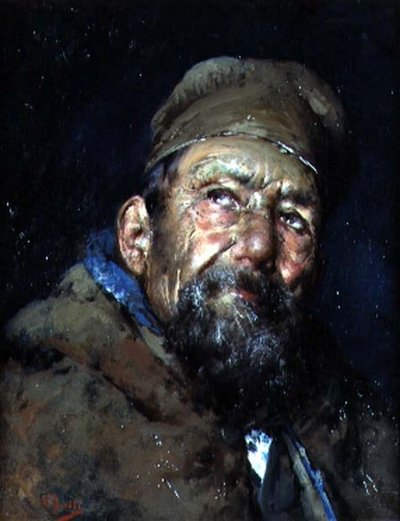 Ein nachdenklicher Italiener von Vicenzo Irolli