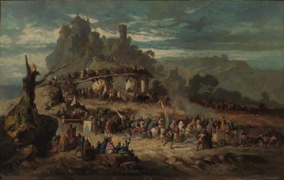 Die Abreise der Kreuzfahrer von Victor Nehlig