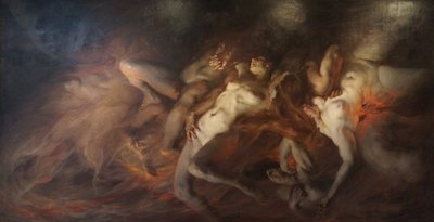 Les Voluptueux, 1889 von Victor Prouvé