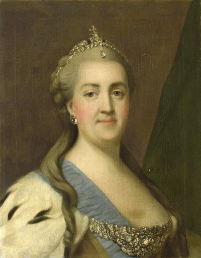Katharina II. (1729-96), Kaiserin von Russland von Vigilius Erichsen
