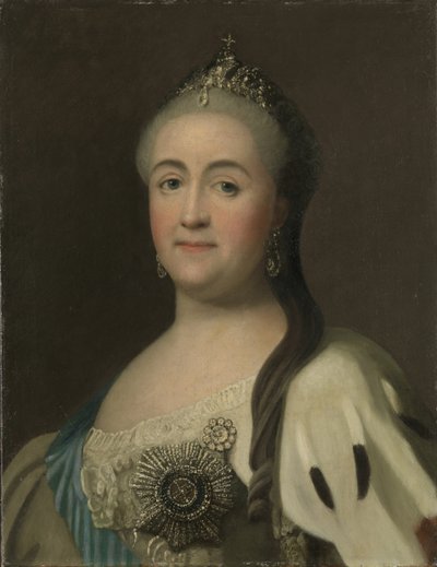 Porträt von Kaiserin Katharina II 1729-1796 von Vigilius Erichsen