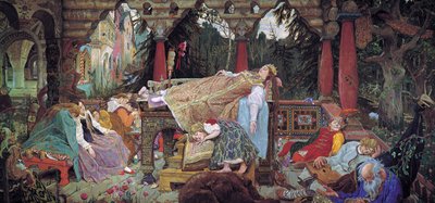 Dornröschen, 1900-1926 von Viktor Mikhaylovich Vasnetsov