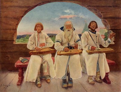 Die Musiker, 1899, 1965 von Viktor Mikhaylovich Vasnetsov
