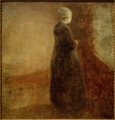 Alte Frau von Vilhelm Hammershoi