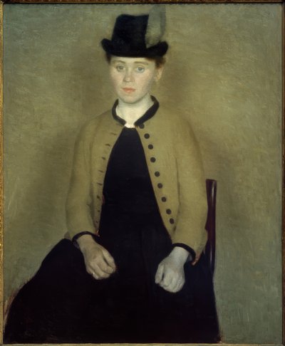 Ida Ilsted von Vilhelm Hammershoi