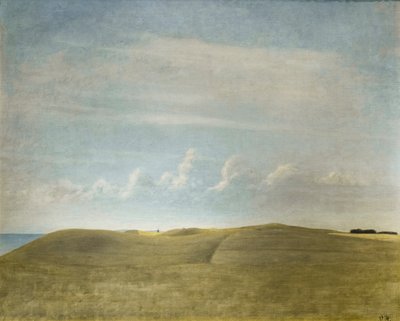 Landschaft (Blick auf Refsnaes) von Vilhelm Hammershoi