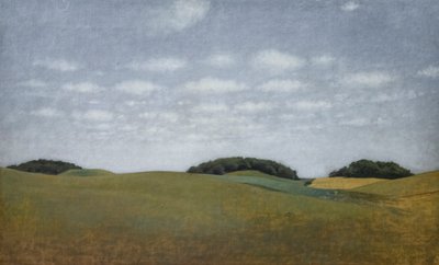 Landschaft bei Lejre von Vilhelm Hammershoi