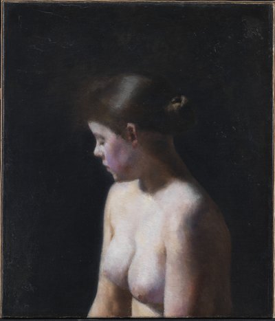 Nacktes weibliches Modell von Vilhelm Hammershoi
